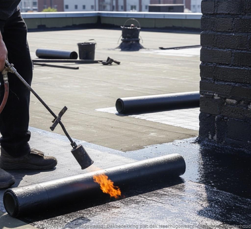 Dakbedekking Plat Dak Heerhugowaard 1