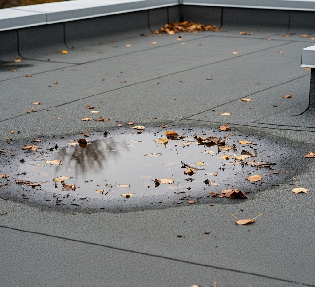 Daklekkage In Herfst Heerhugowaard